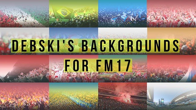 FM 2017 Misc Graphics - Debski's Backgrounds for FM17