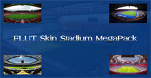 FM20 Stadiums Megapack // Backgrounds for Flut Skins