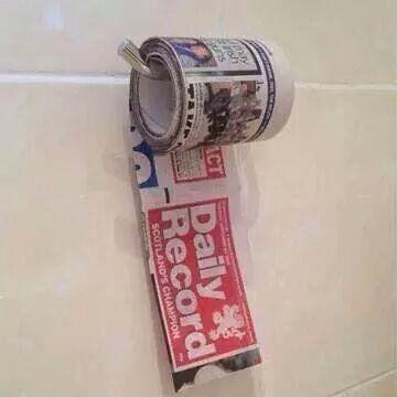 Daily Record Toilet Paper