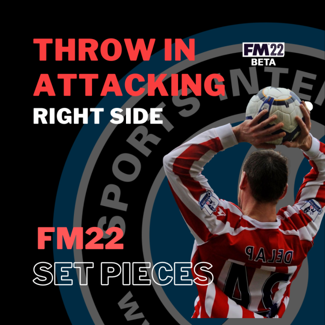 FM22 Set Piece Throw In Right Icon