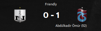 Trabzonspor Friendly