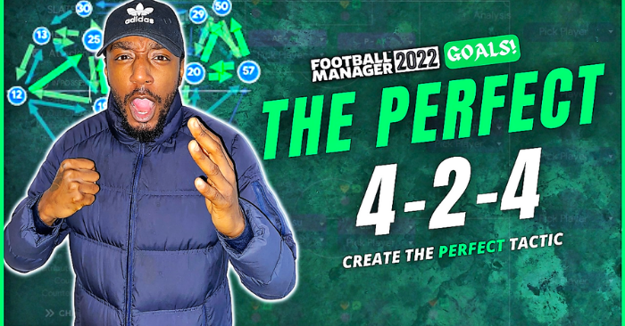 Football Manager 2022 Tactics - A PERFECT 4-2-4! AMAZING RESULTS! 100+ GOALS ! FM22 TACTICS