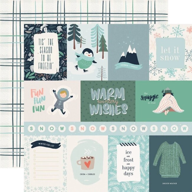 $0.95 Sale

3X4 journaling cards with winter scenes and phrases, the reverse dark green and light blue hand-drawn plaid on an off-white background.

    Multiple colors - navy, light blue, off-white, dark green
    Sold as a single sheet
    Weave texture, 80 lb felt cover cardstock
    Printed on two sides
    From Snow Much Fun Collection
    Acid & lignin free
    Made in the USA
    Carta Bella Paper CBSMF108002

Check our product for more detail!