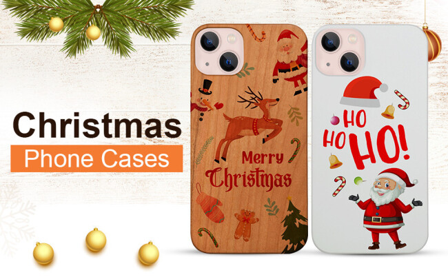 Wooden Christmas Phone Case