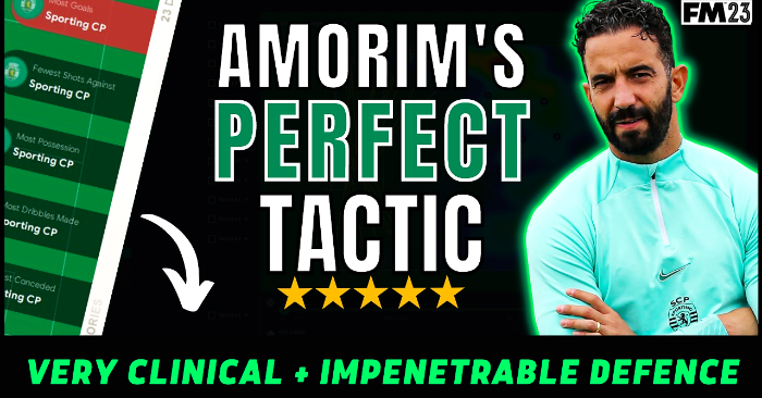Best 343 Tactic After Update!!! Perfect Ruben Amorim Tactic