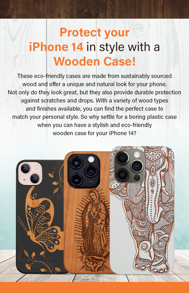 If you are looking for the perfect case to protect your new iPhone 14, you have come to the right place. Our selection of iPhone 14 cases has something for everyone, from the minimalist to the maximalist. If you are looking for a wooden phone case to show off your new phone, or a customized phone case for yourself, we have you covered.

https://www.ottocases.com/wooden-iphone-cases/iphone-14-wood-phone-case/