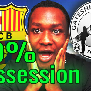 69% Possession | Gateshead 4-3-3 Control Possession