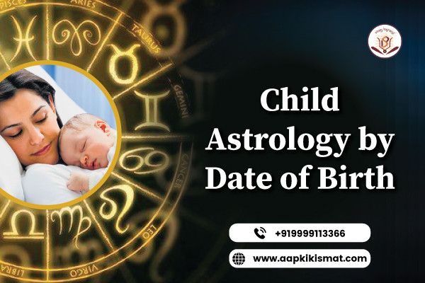 Unlock the mysteries of your child's future with Aap Ki Kismat's Child Astrology Report. Discover invaluable insights into your little one's personality traits, potential talents, and know about child astrology by date of birth. Our expert astrologers use precise calculations to predict your child's destiny and provide a comprehensive Child Birth Prediction by Date of Birth. Gain a deeper understanding of your child's unique characteristics and tendencies, guiding you to nurture their strengths and support their growth. With us, delve into the cosmic blueprint of your child's life, empowering you to pave the way for a fulfilling and harmonious journey ahead. Dive into the realms of astrology to unlock the treasure trove of information about your child's celestial path.

Read more at https://www.aapkikismat.com/child-astrology/