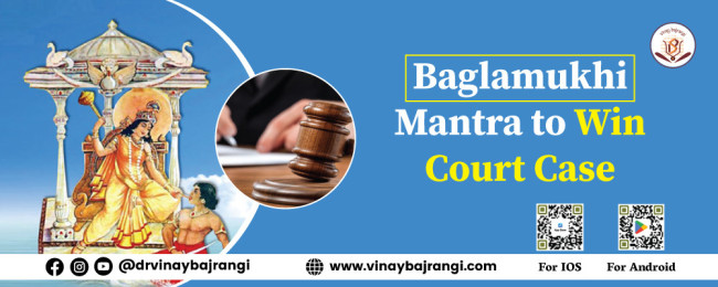 The court cases can be stressful and cause physical, mental and financial stress. People try many ways to win court cases, but often they fail. Today, we will tell you about the powerful mantra- The BaglaMukhi Mantra, which helps you win court cases and escape the trouble of it.
Contact No. :- 9999113366
https://www.vinaybajrangi.com/blog/court-cases/baglamukhi-mantra-to-win-court-case