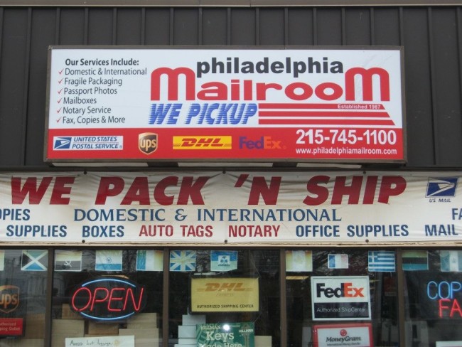 Philadelphia Mailroom
8001 Castor Avenue
Philadelphia, PA 19152
(215) 745-1100

http://www.philadelphiamailroom.com/