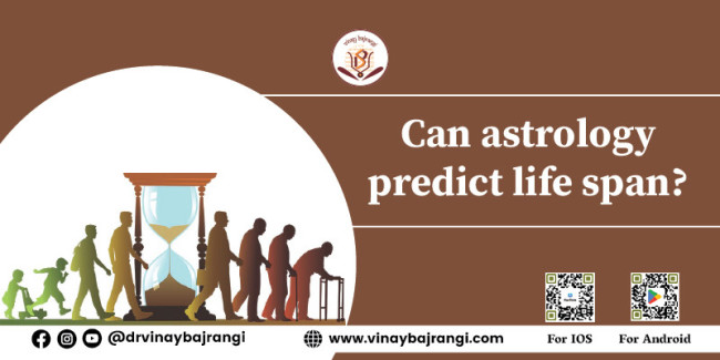 Can astrology really predict our life span? This is a question that has intrigued many for centuries. Some believe that our fate is predetermined by the stars and planets, while others argue that we have the power to shape our own destiny. Dr. Vinay Bajrangi, a renowned astrologer, sheds light on this topic. With years of experience and extensive research, he delves into the complexities of astrology and its ability to forecast our life span astrology. Through his expertise, he uncovers the truth behind this age-old question and offers insight into the role astrology plays in our lives.

https://www.vinaybajrangi.com/health-astrology/longevity-calculator.php
