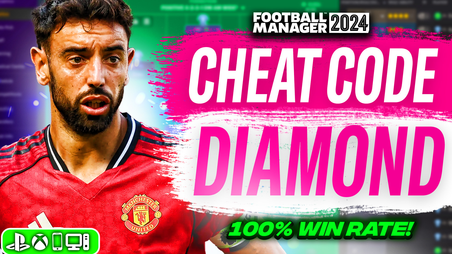 FM24 GOD Tactic! 4-4-2 Diamond = 100% Win Rate