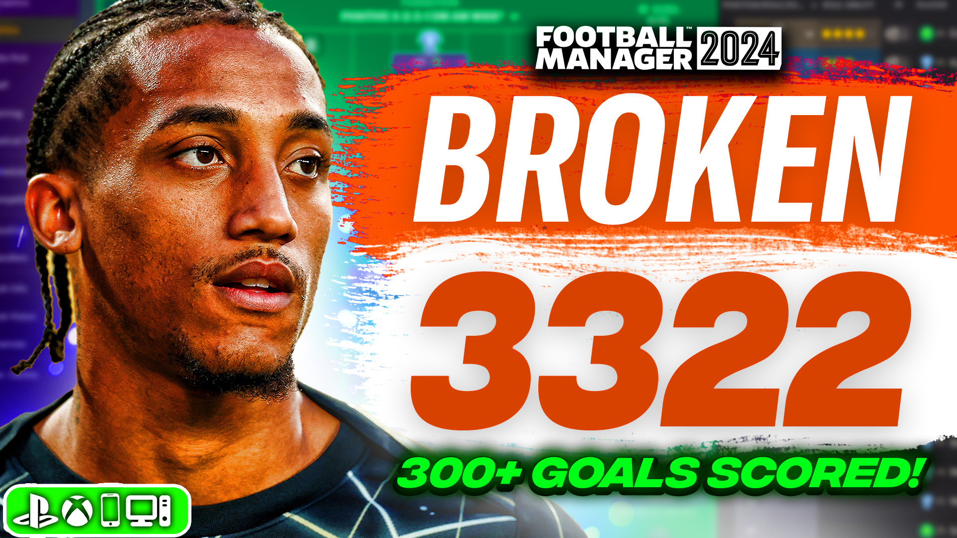 BROKEN FM24 3322 Tactic Scores 300+ Goals | Unstoppable Meta