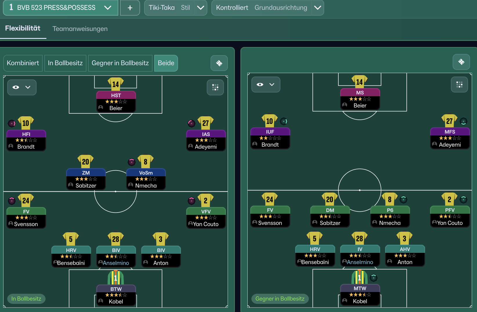 Football Manager 2026 Tactics - BVB 5-2-3 - Press. Possess. Punish
