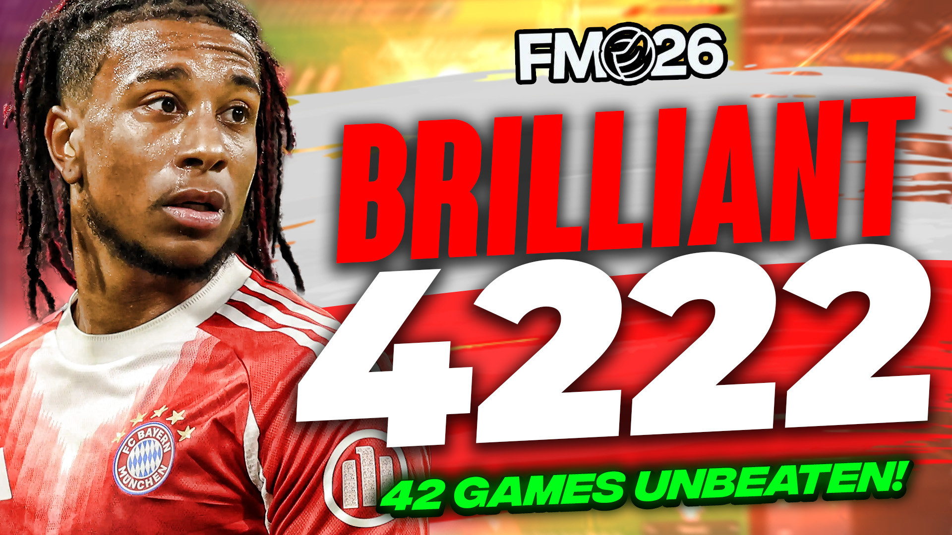 FM26 BRILLIANT 4222 Tactic! | 42 Games Unbeaten!