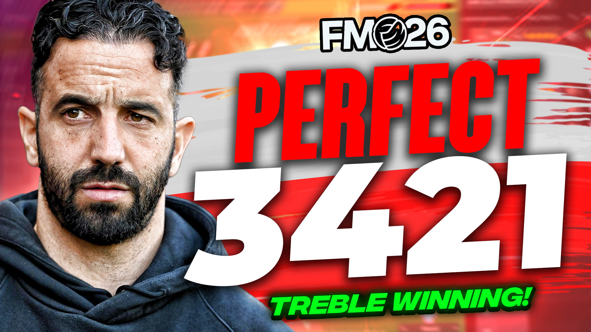 Amorim's PERFECT 3-4-2-1 FM26 Tactics! | Treble Won!