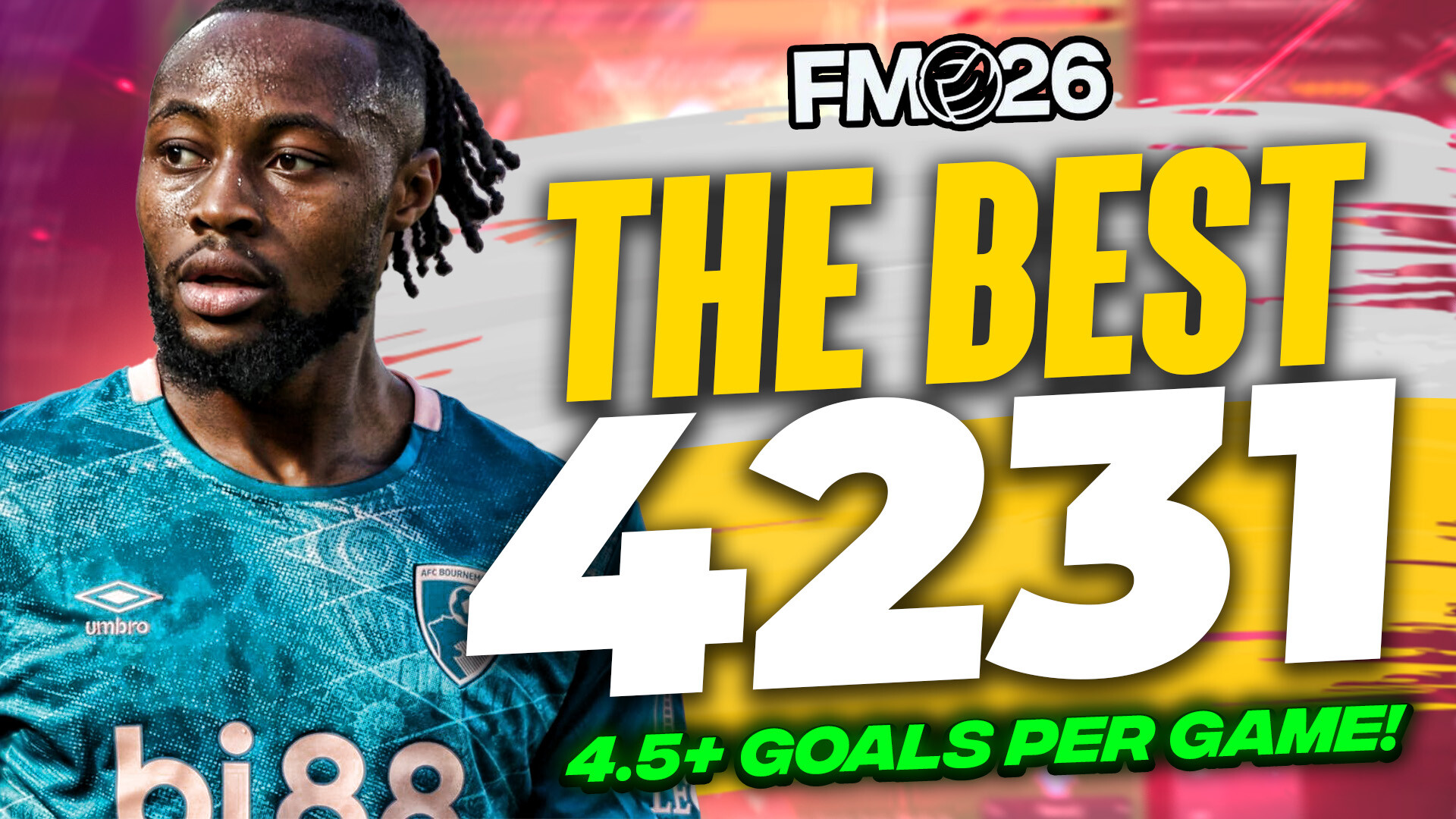 The BEST 4231 FM26 Tactic! (Beta) | 4.5+ Goals Per Game!