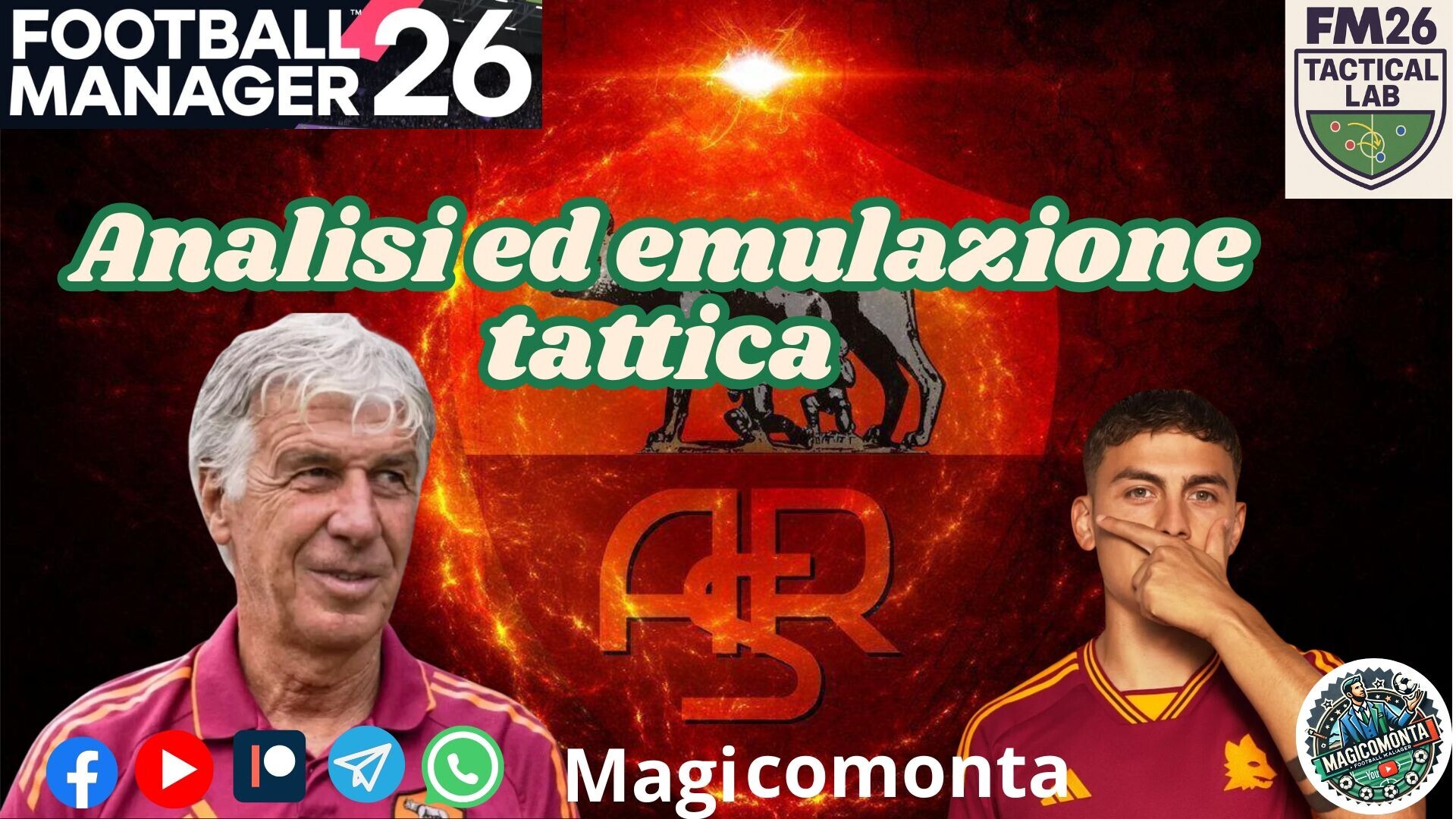 Gasperini's AS Roma 2025/26
