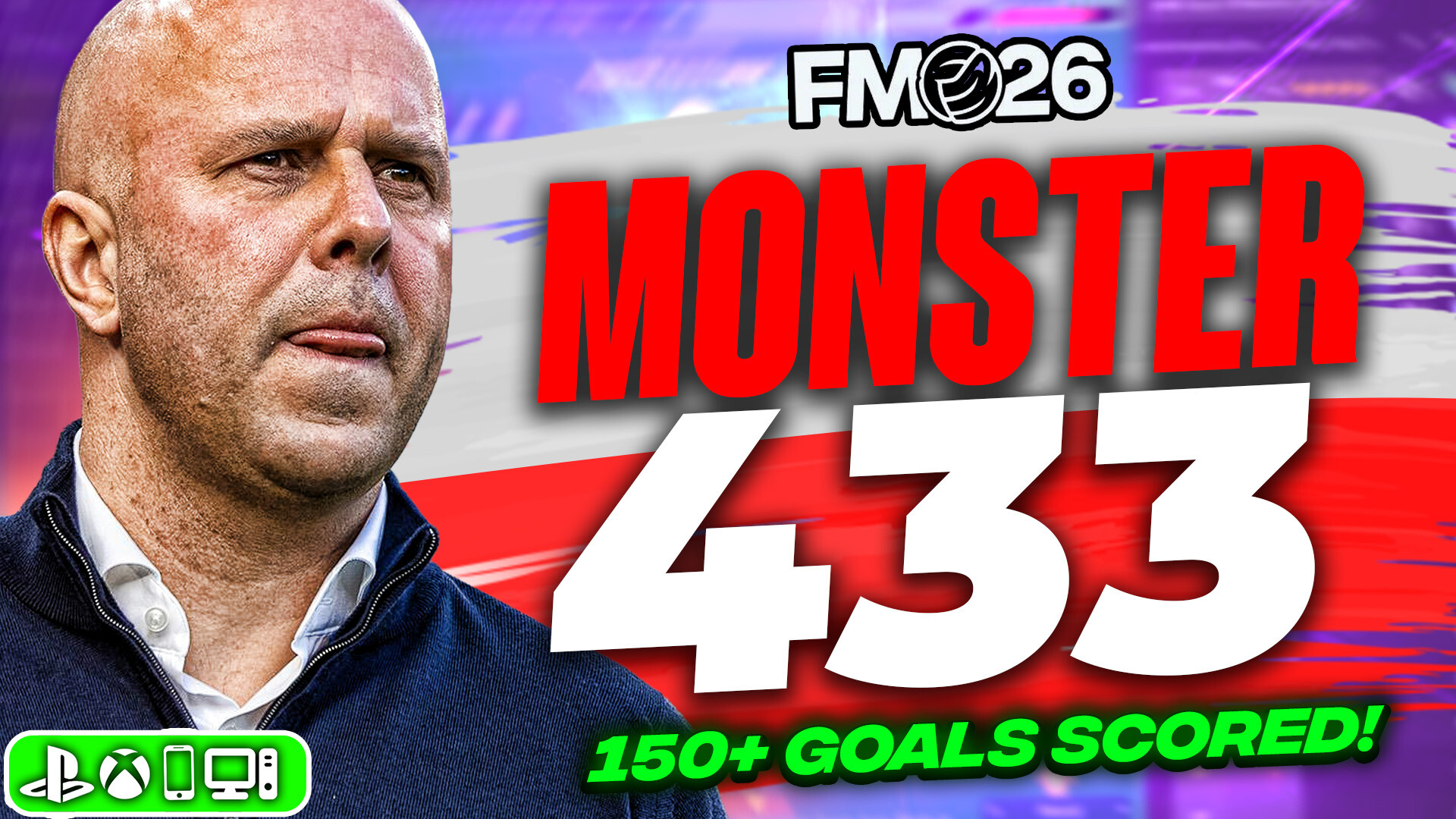 Arne Slot's MONSTER 433 FM26 Tactics! (150+ Goals)