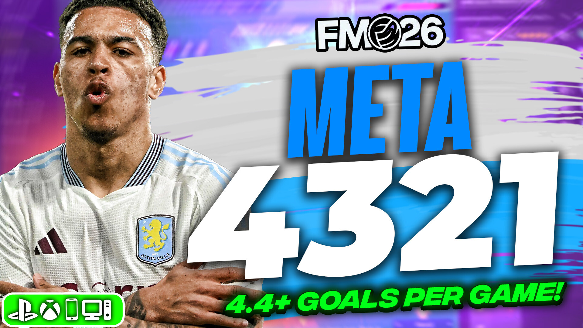 FM26 META 4-3-2-1 Tactic Scores 4.4+ Goals Per Game!
