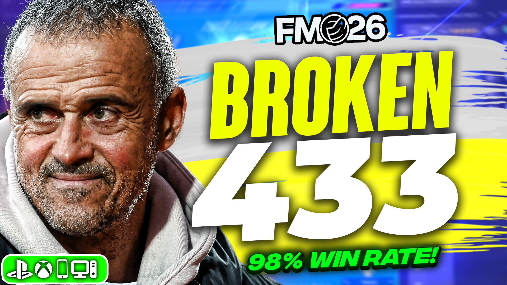 Luis Enrique's PSG FM26 Tactics! 98% Win Rate + 3.8 Goals PG