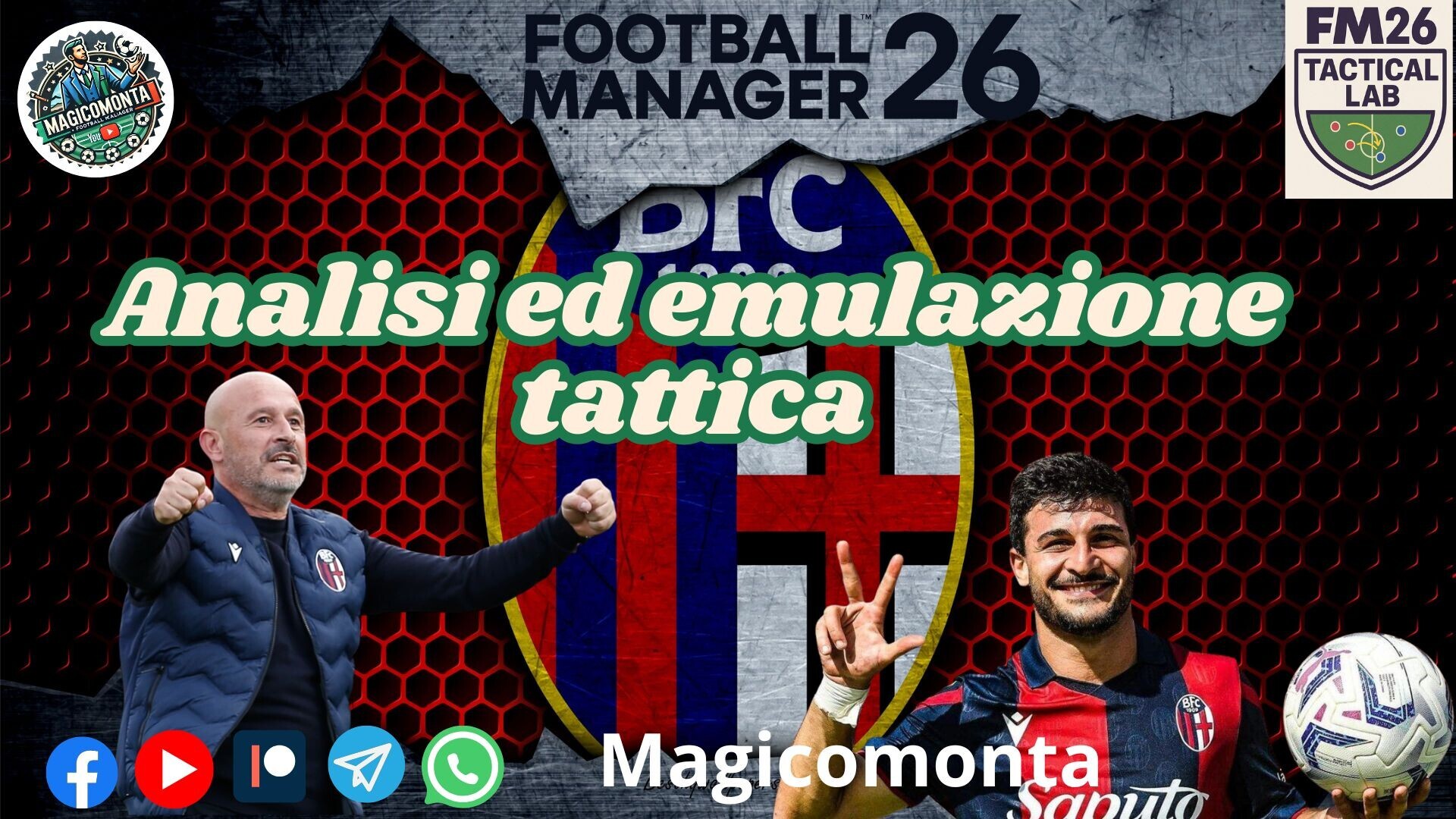 Vincenzo Italiano's Bologna 2025/26