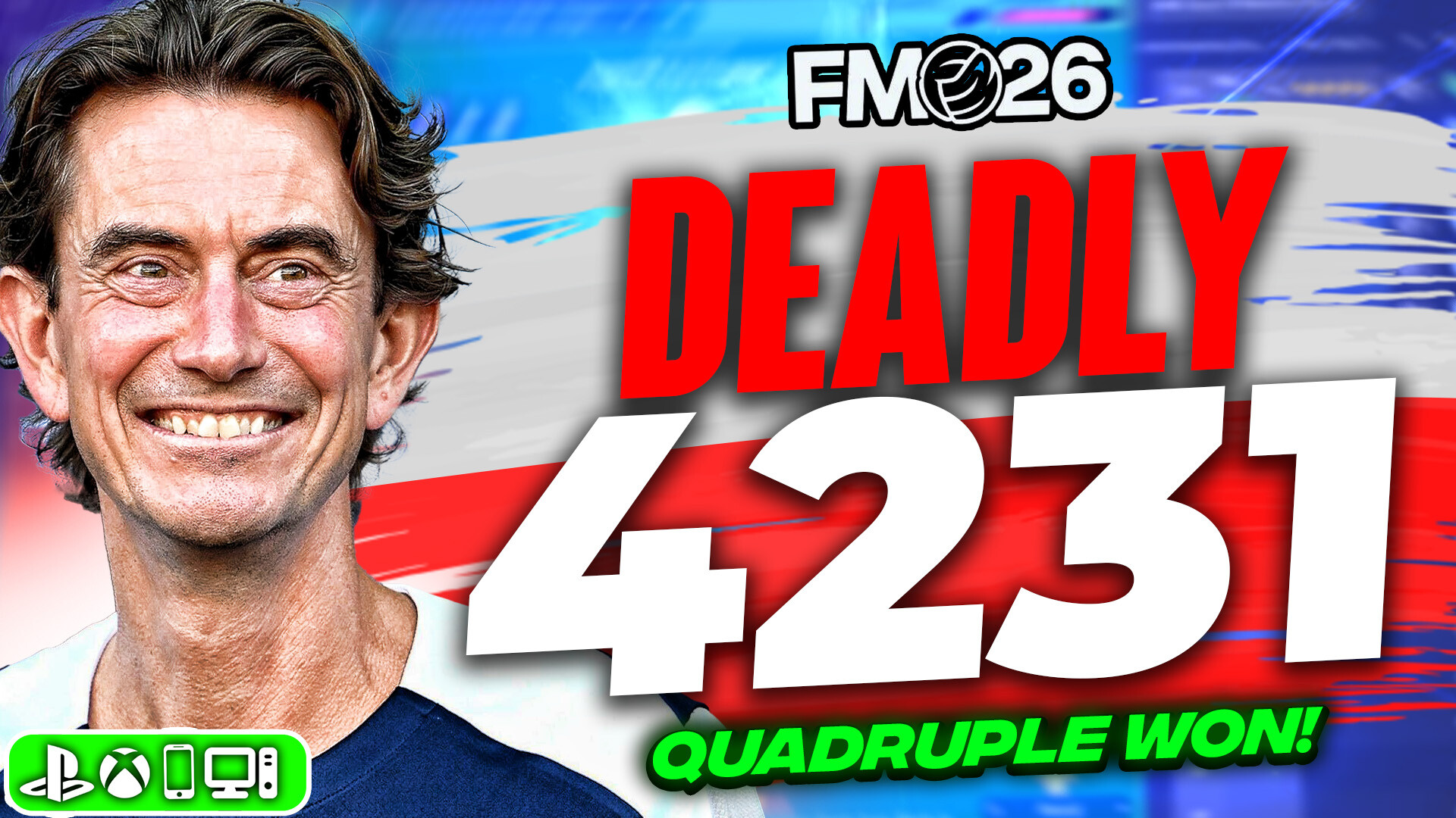 Franks Quadruple Winning 4231 FM26 Tactic!
