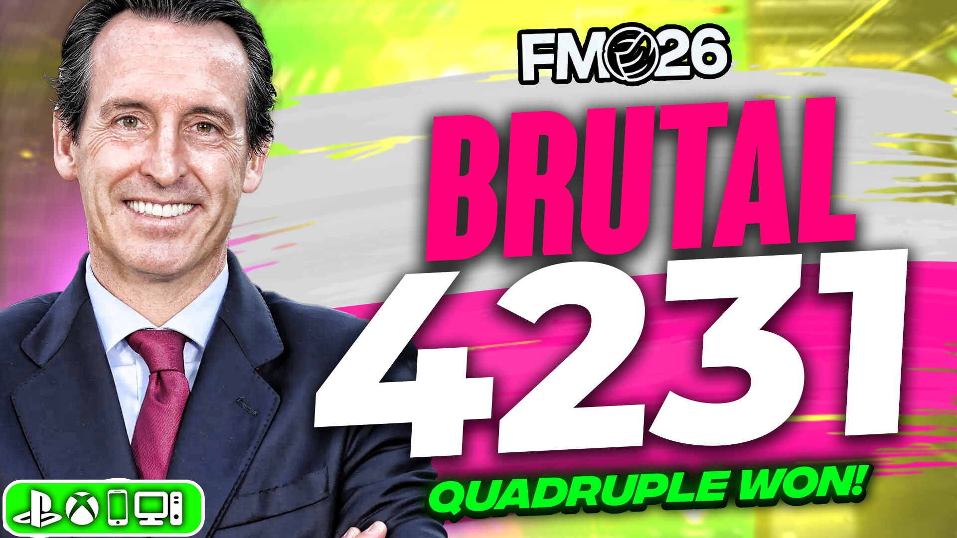 This BRUTAL 4231 FM26 Tactic Scored 4+ Goals Per Game!