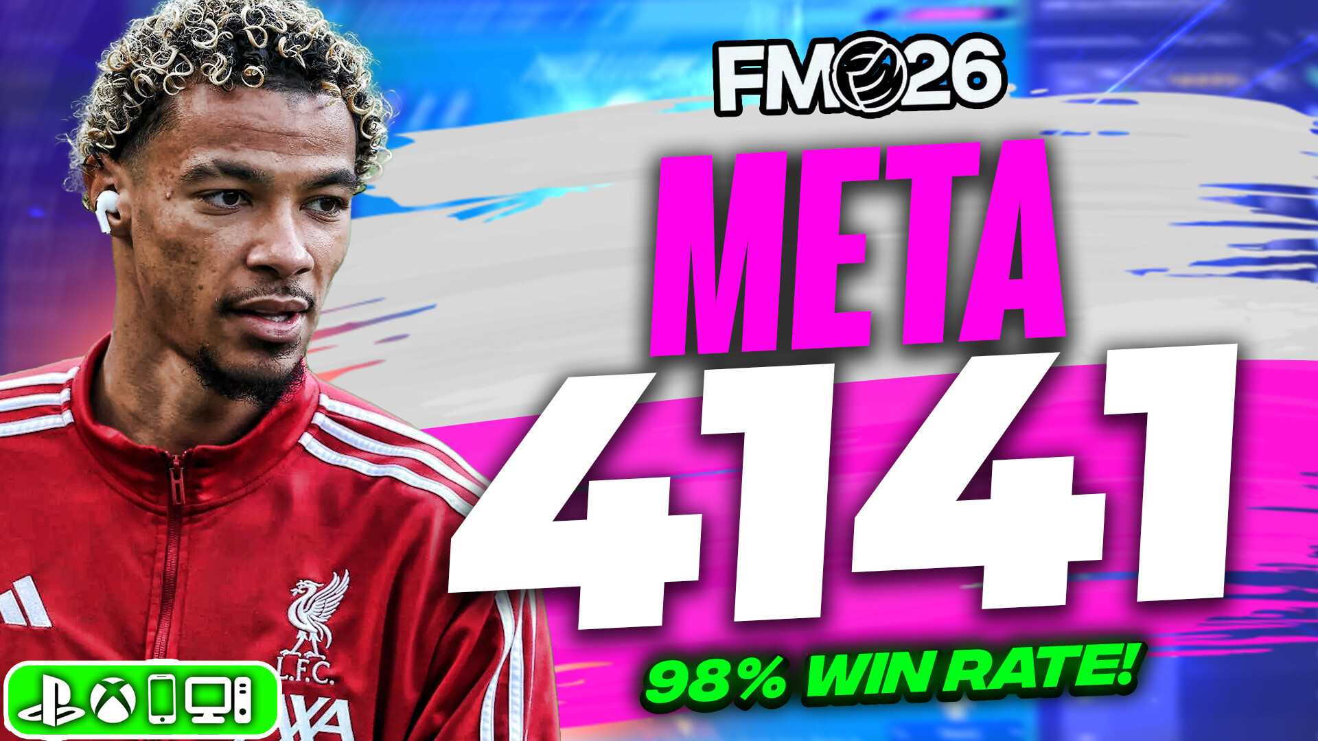 Football Manager 2026 Tactics - 4141 DESTROYER - Quadruple Won - Leverkusen Title Win