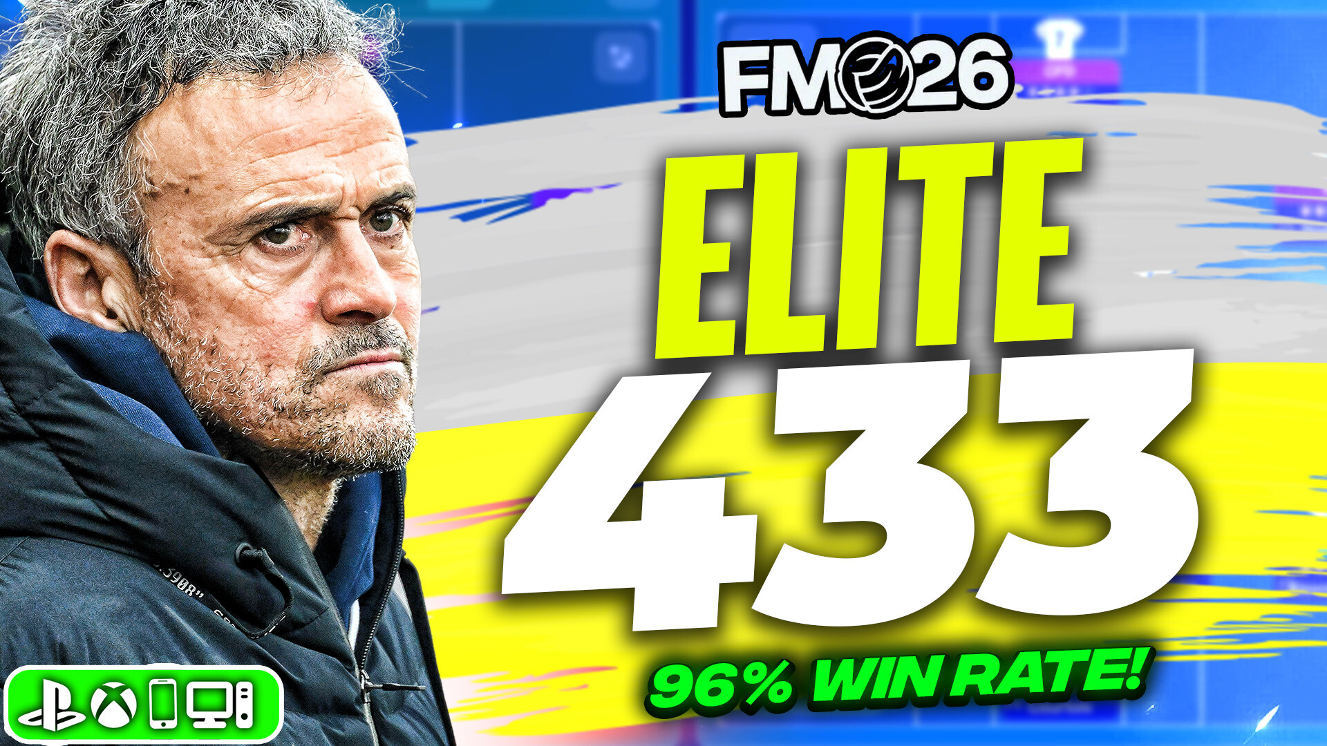 This ELITE 4-3-3 Won The Quadruple! (96% Win Rate)