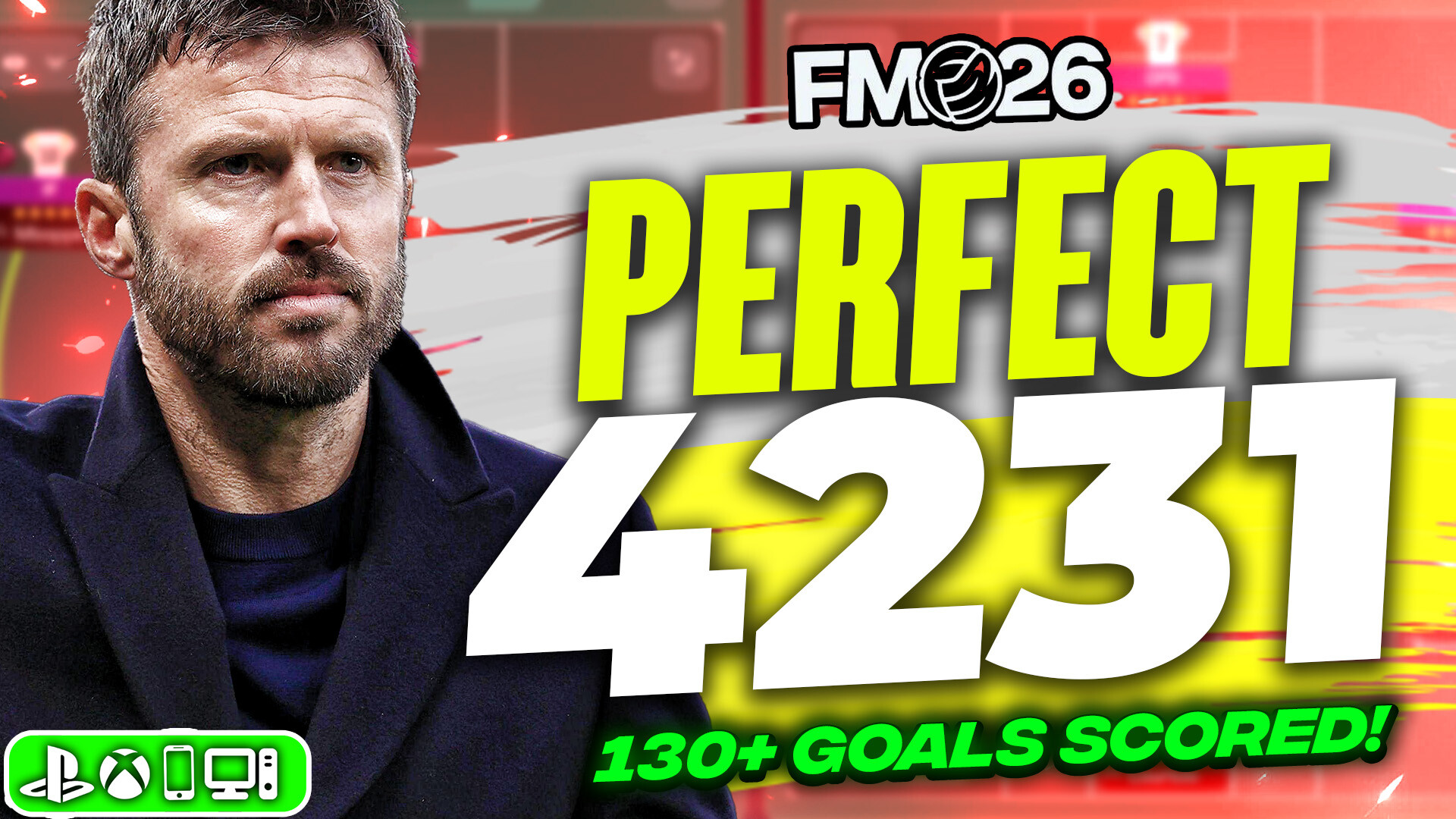 Carrick's Manchester United 4231 FM26 Tactic! (130+ Goals)