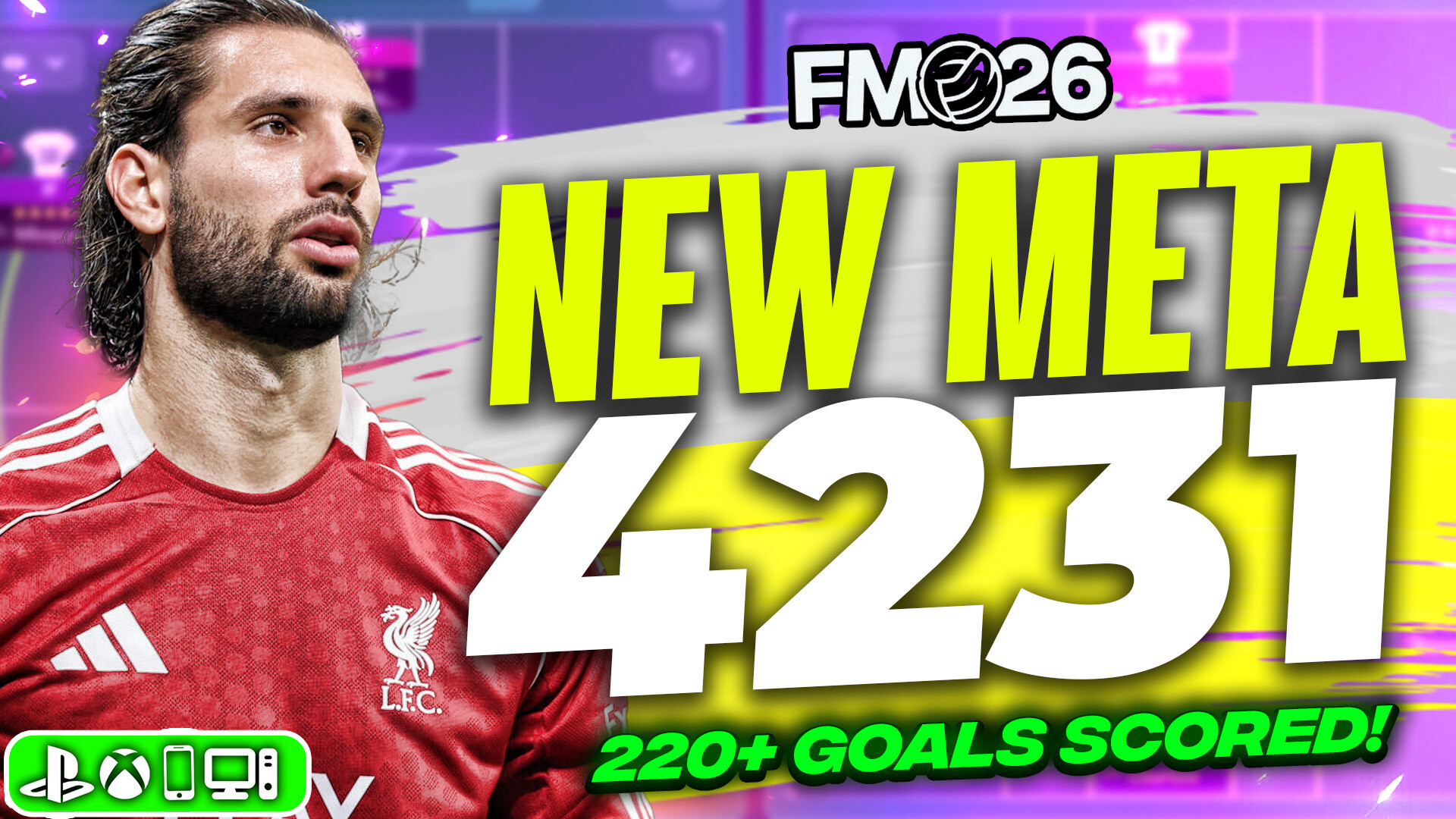 Updated 4231 FM26 Tactic! - High Scoring - For All Teams!