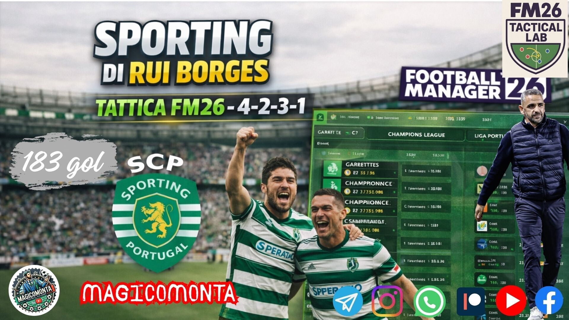 Rui Borges Sporting di Portugal 2025-2026