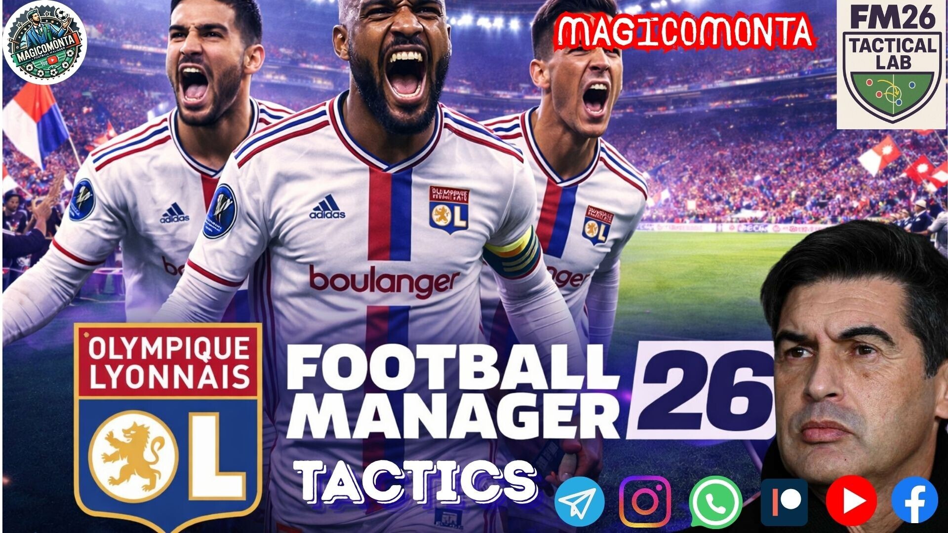 Paulo Fonseca's Olympique Lyonnais 2025-26 Tactics