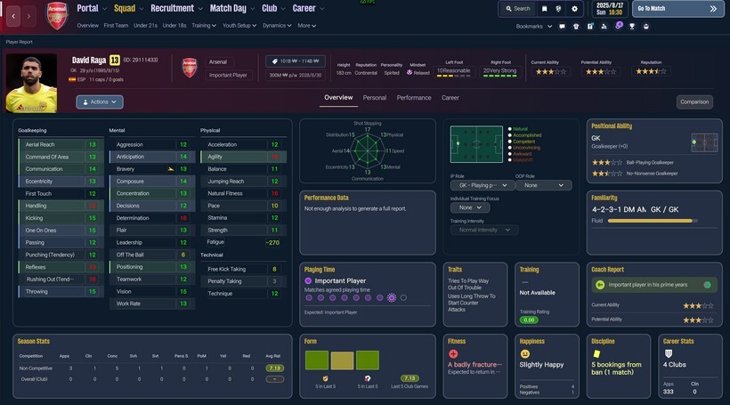Football Manager 2026 Skins - skogr FM26 skin v0.1.4
