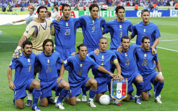 world cup 2006 italy squad