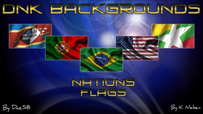 NATIONS FLAGS BACKGROUNDS