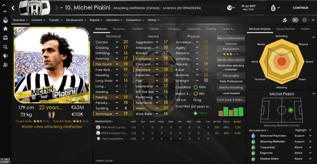 Michel Platini Overview Profile