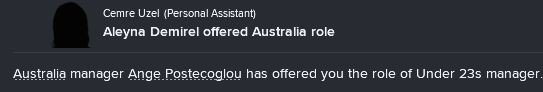 Australia offer