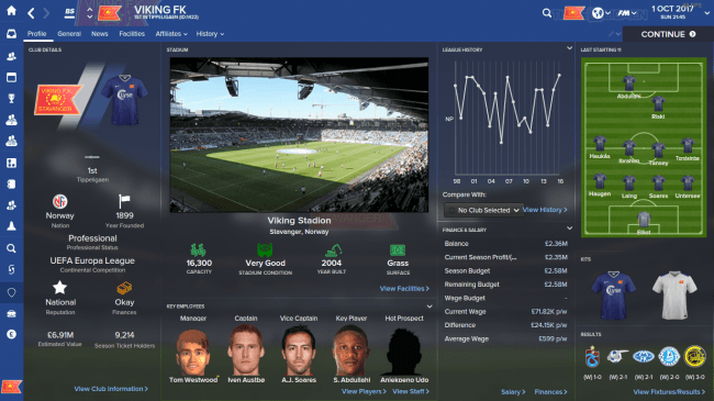 Viking FK Profile