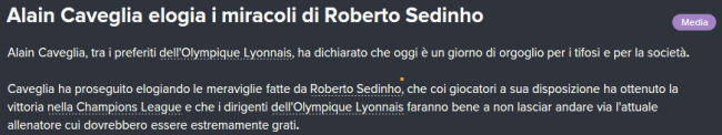 Roberto Sedinho In arrivo 7