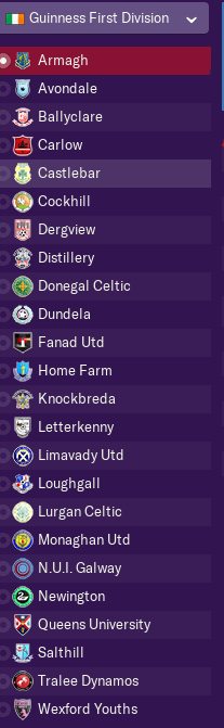 guinness first division
