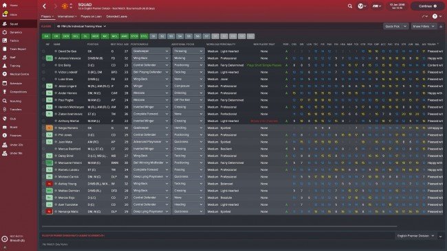 individual training view fm18 preview